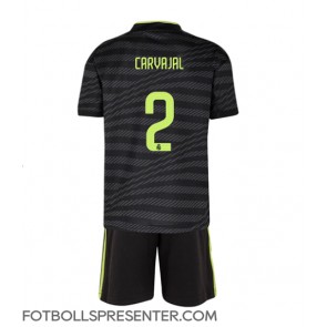 Real Madrid Daniel Carvajal #2 Tredje tröja Barn 2022-23 Kortärmad (+ korta byxor)